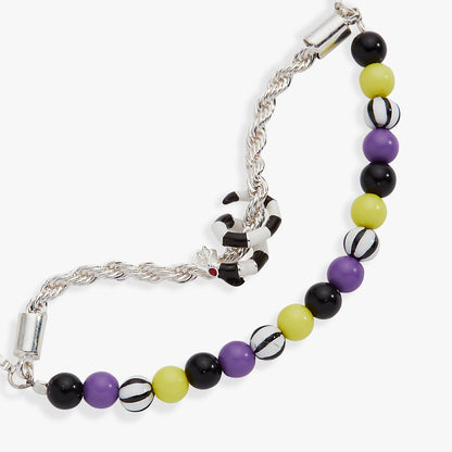 Alex and Ani BEETLEJUICE™ Sandworm Beaded Bolo Bracelet