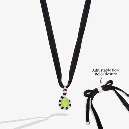 Alex and Ani BEETLEJUICE™ Sandworm Ribbon Adjustable Pendant