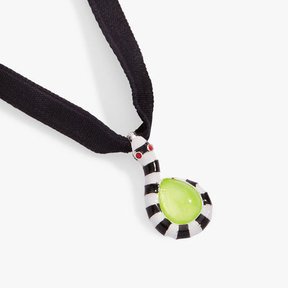 Alex and Ani BEETLEJUICE™ Sandworm Ribbon Adjustable Pendant