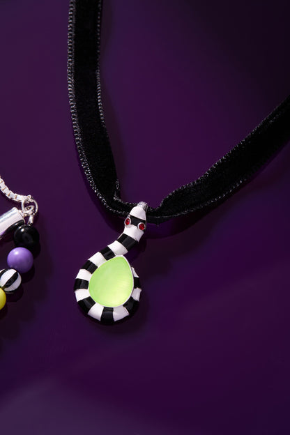 Alex and Ani BEETLEJUICE™ Sandworm Ribbon Adjustable Pendant