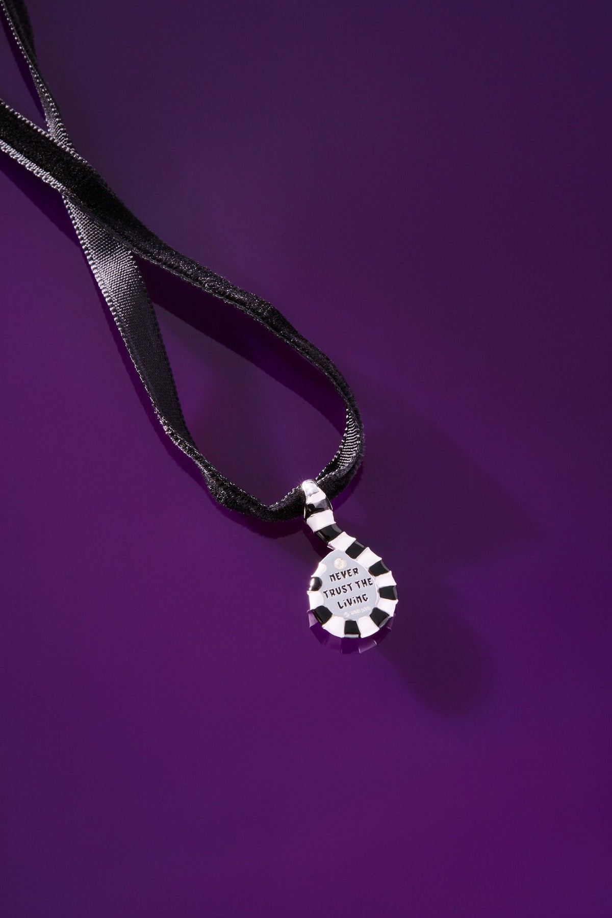 Alex and Ani BEETLEJUICE™ Sandworm Ribbon Adjustable Pendant