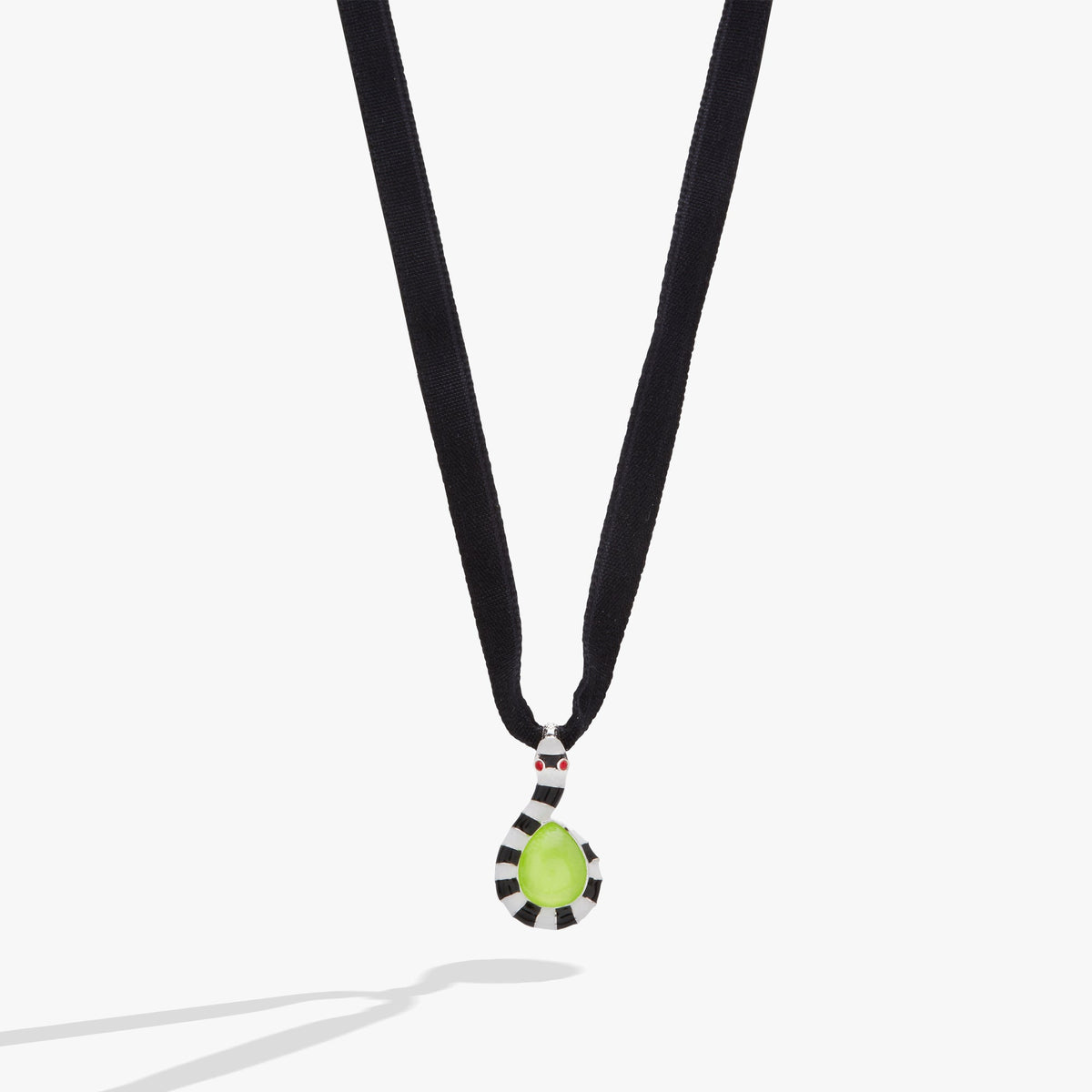 Alex and Ani BEETLEJUICE™ Sandworm Ribbon Adjustable Pendant