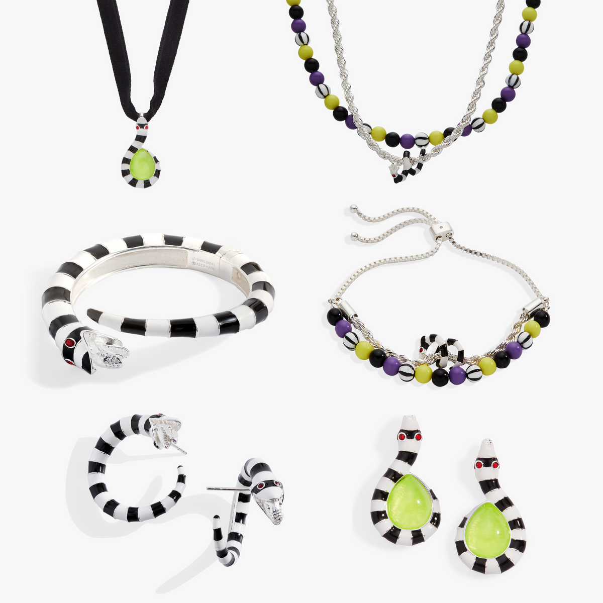 Alex and Ani BEETLEJUICE™ Sandworm Collector's Pack Bundle