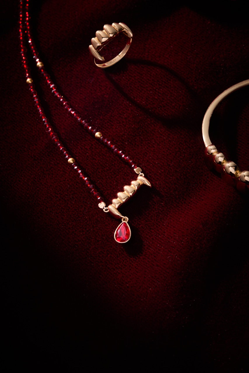 Alex and Ani Vampire Teeth Pendant