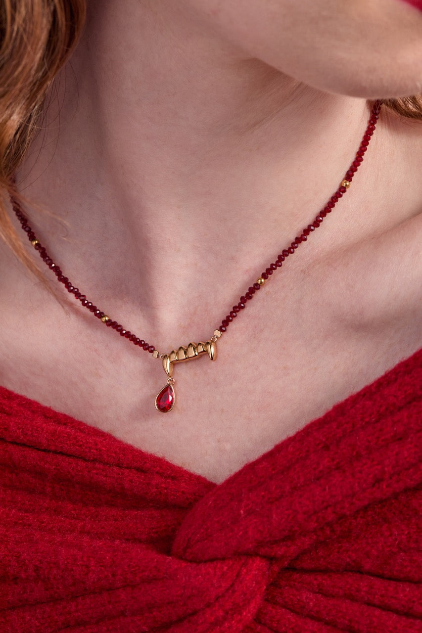 Alex and Ani Vampire Teeth Pendant