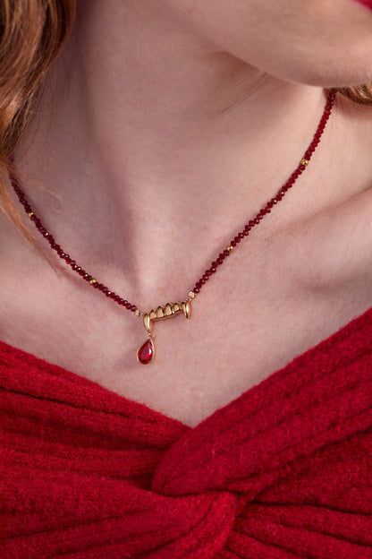 Alex and Ani Vampire Teeth Pendant