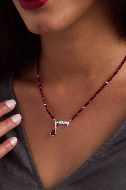 Alex and Ani Vampire Teeth Pendant