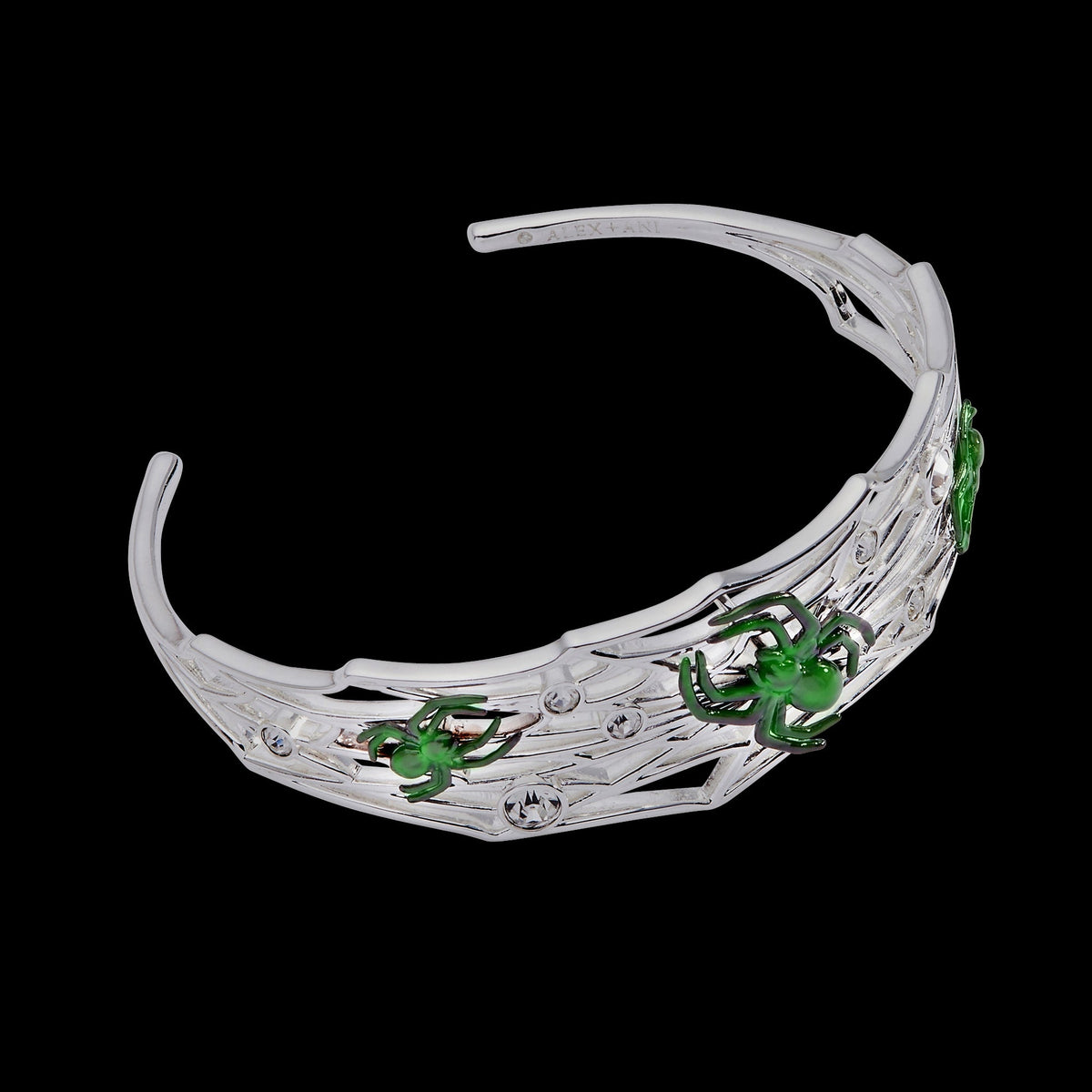 Alex and Ani Glow in the Dark Spider Web Cuff