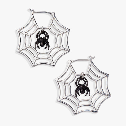 Alex and Ani Glow in the Dark Spider Web Hoop