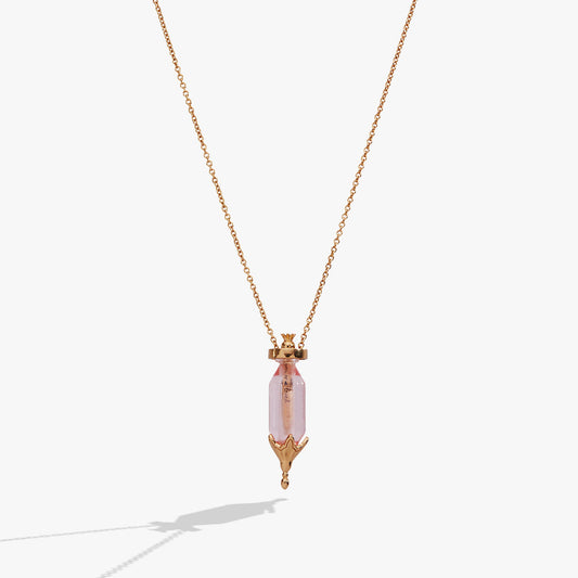 Alex and Ani You Are Loved' Potion Bottle Slider Necklace