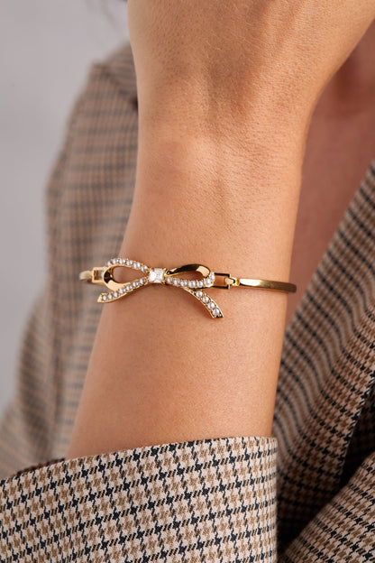 Alex and Ani Pearl Coquette Tension Bangle