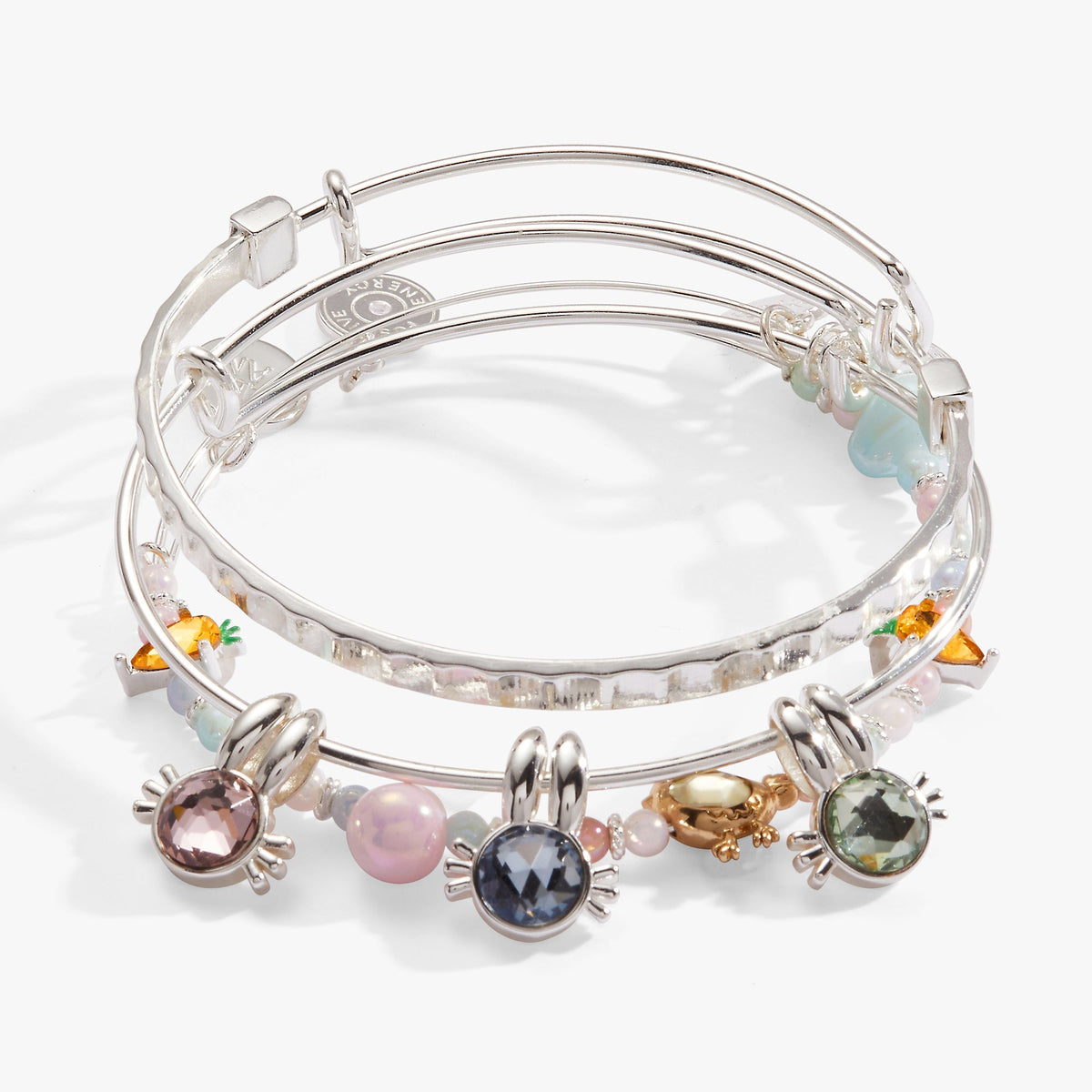 Alex and Ani Easter Charm Bangles, Set of 3