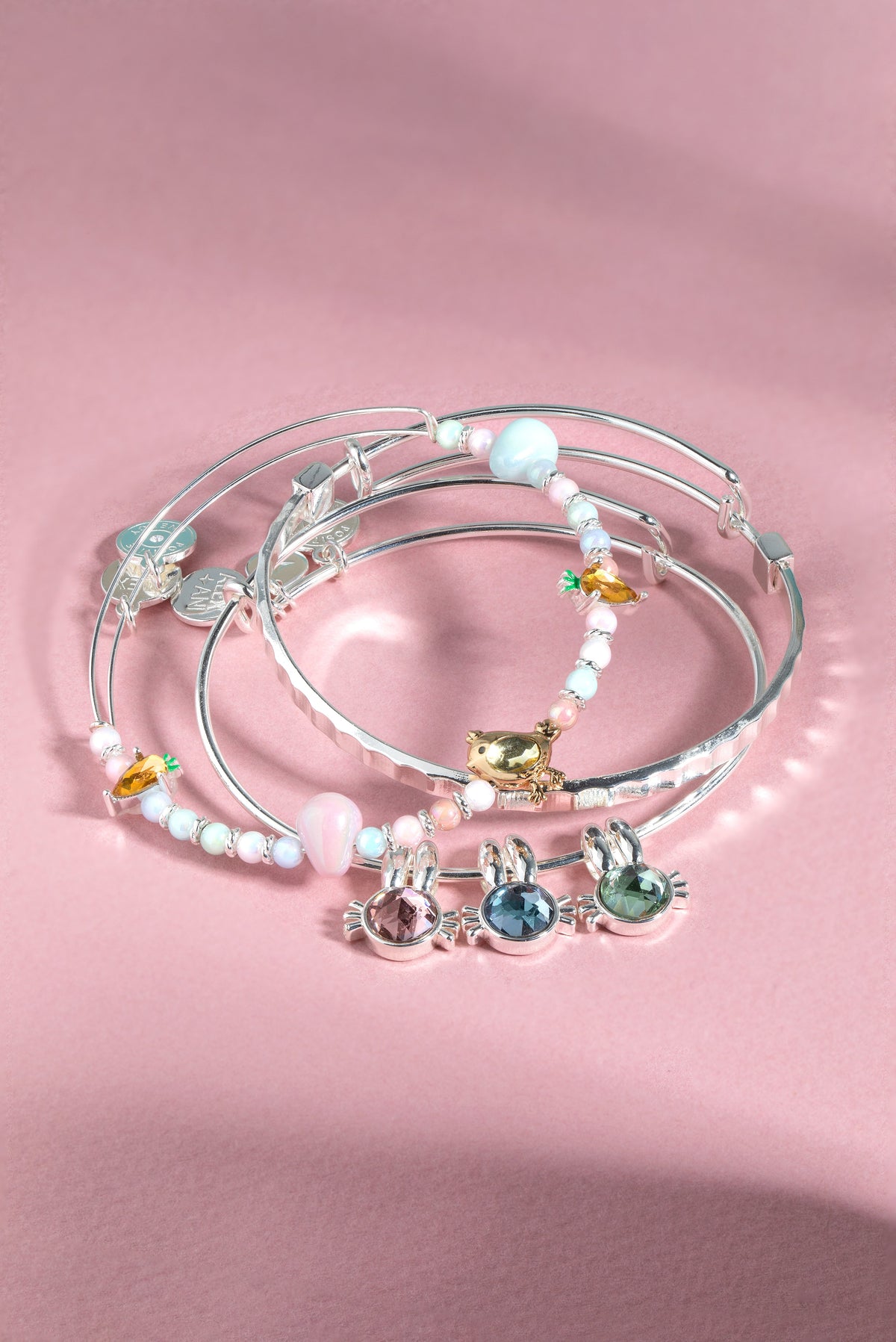 Alex and Ani Easter Charm Bangles, Set of 3