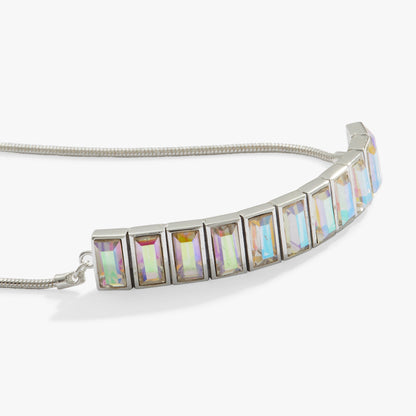 Alex and Ani Baguette Crystal Tennis Bracelet