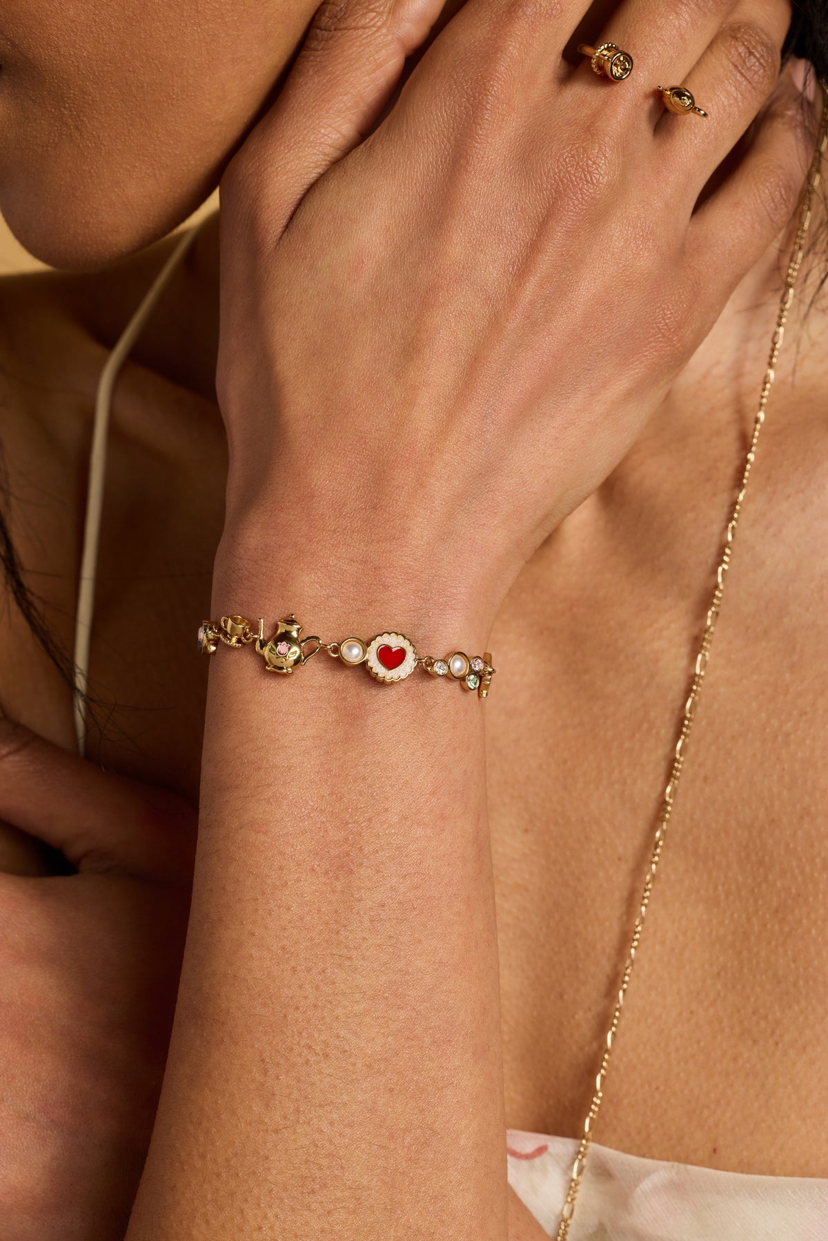 Alex and Ani Tea Party Bolo Bracelet