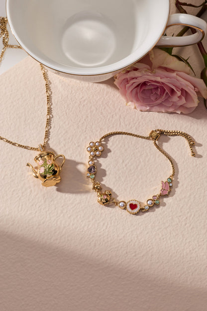 Alex and Ani Tea Party Bolo Bracelet