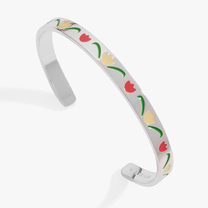 Alex and Ani Planted In Love, Grown In Grace' Tulip Flower Cuff