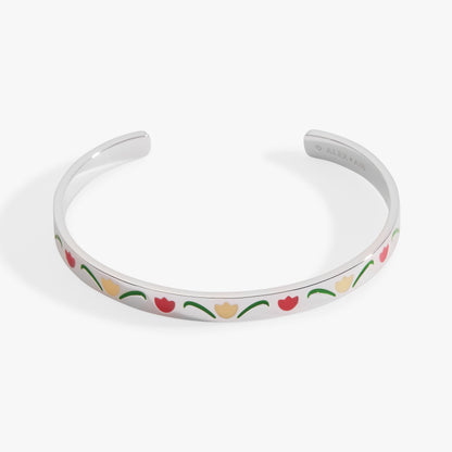 Alex and Ani Planted In Love, Grown In Grace' Tulip Flower Cuff