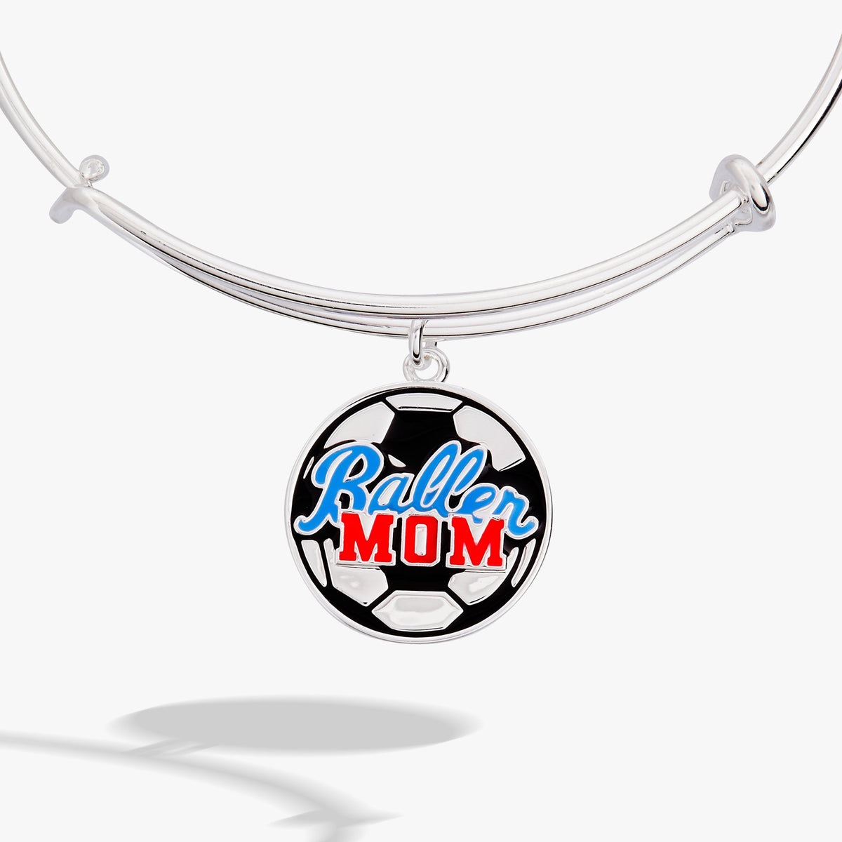 Alex and Ani Baller Mom' Soccer Charm Bangle