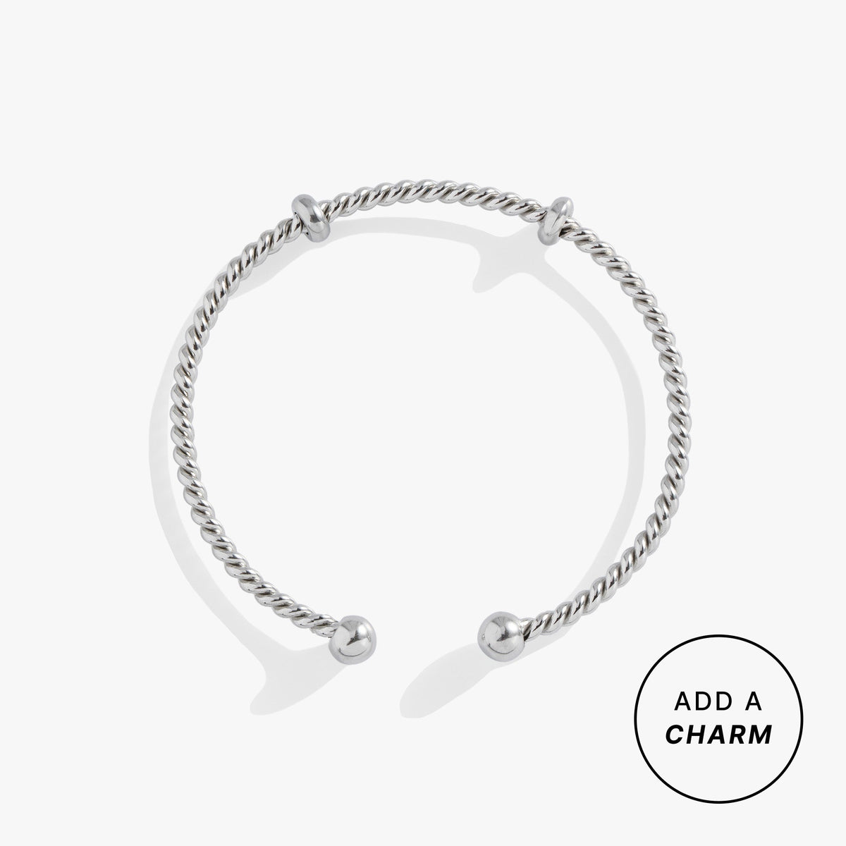 Alex and Ani French Rope Cuff Interchangeable Base