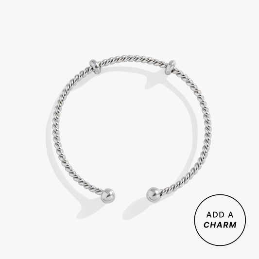 Alex and Ani French Rope Cuff Interchangeable Base