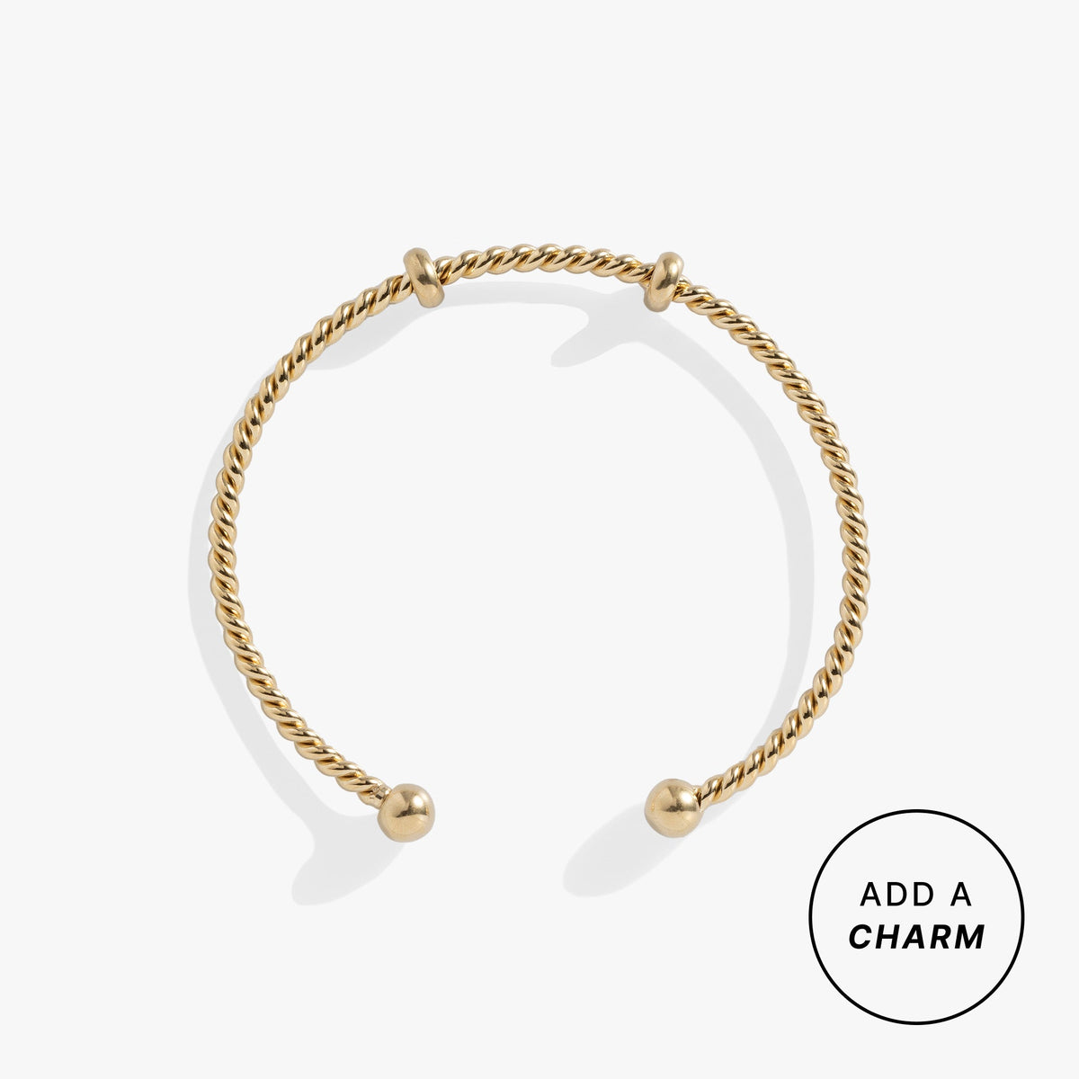 Alex and Ani French Rope Cuff Interchangeable Base
