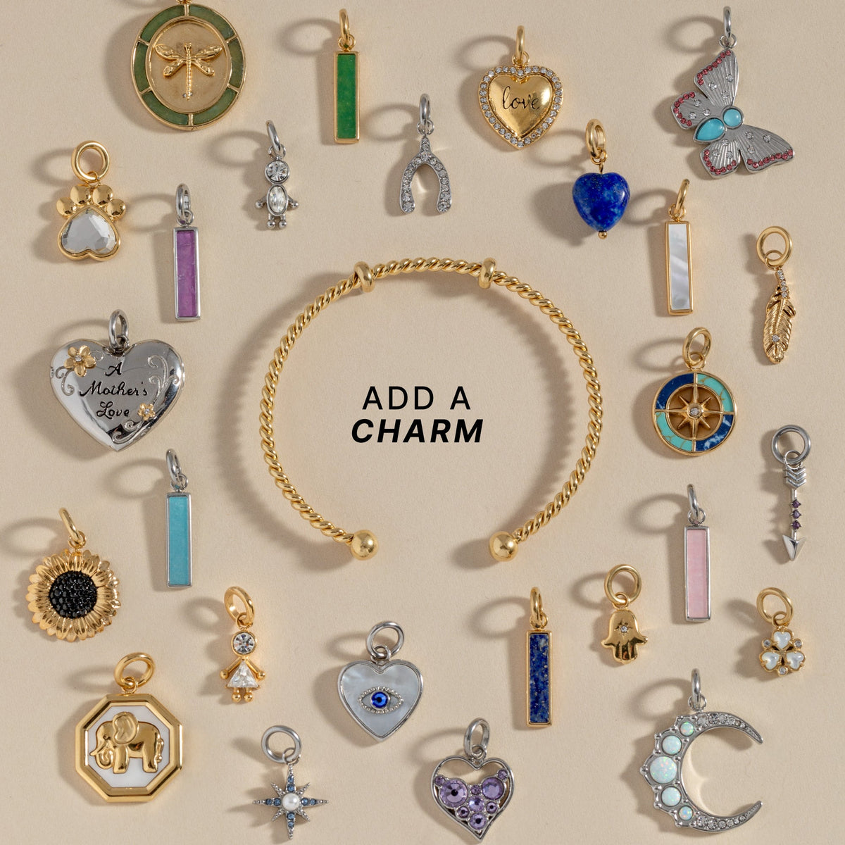 Alex and Ani French Rope Cuff Interchangeable Base