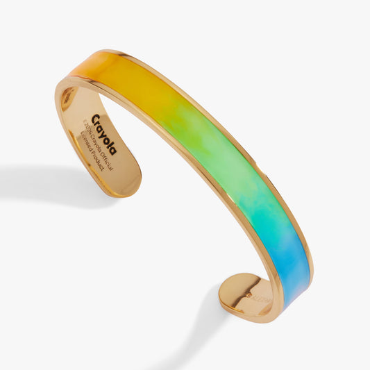 Alex and Ani Crayola Rainbow Gradient Cuff