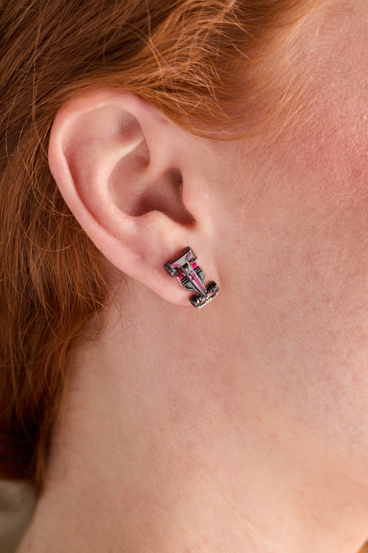 Alex and Ani Hot Wheels™ Racecar Stud Earrings