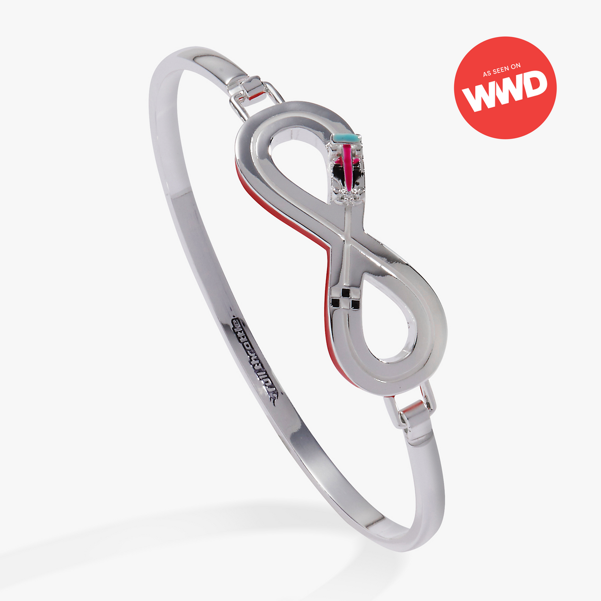 Alex and Ani Hot Wheels™ Figure 8 Tension Bangle
