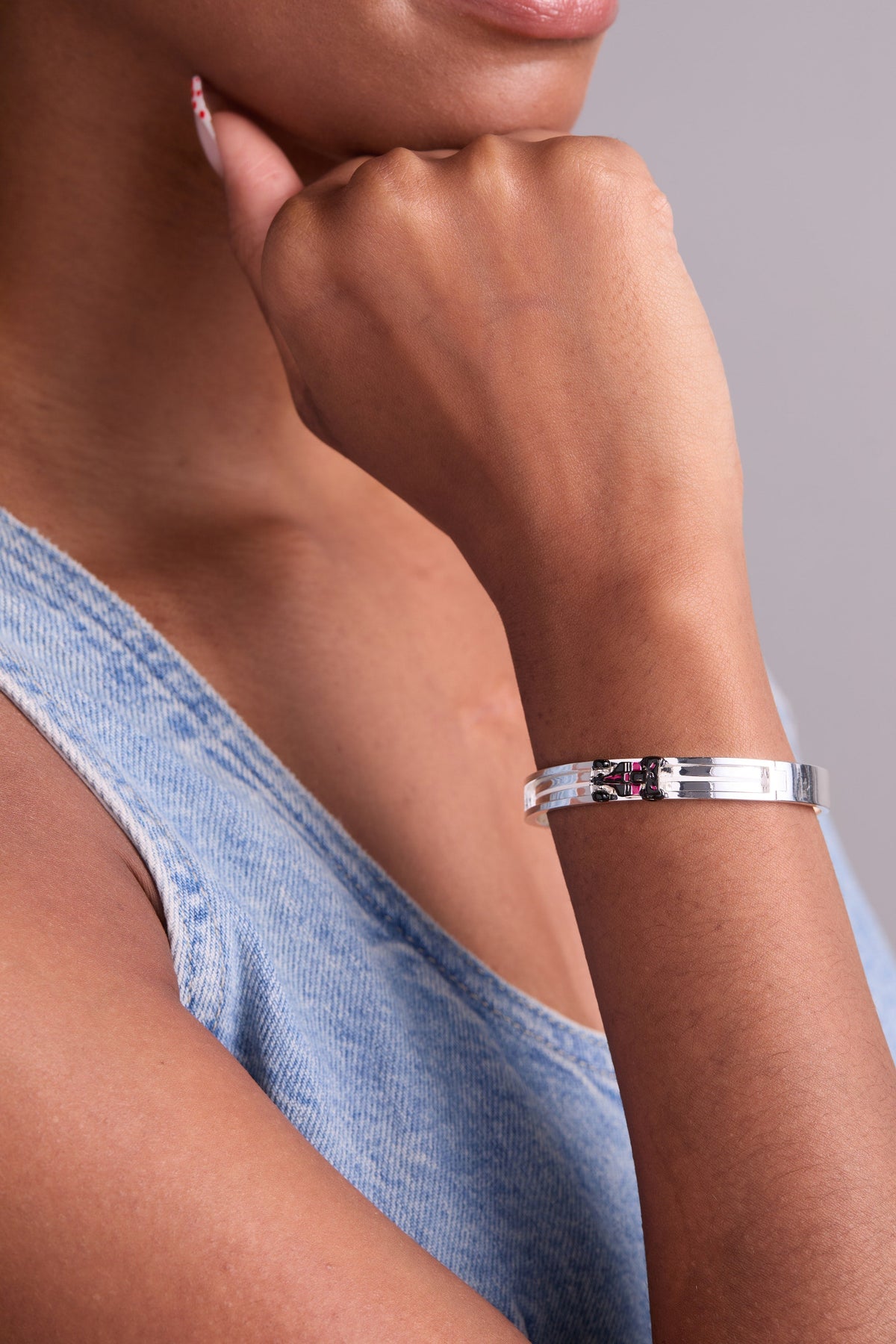 Alex and Ani Hot Wheels™ Moveable Car Hinge Bangle