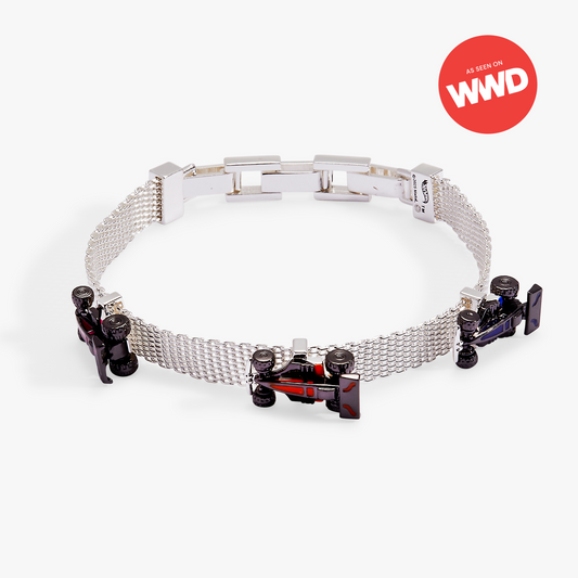 Alex and Ani Hot Wheels™ Mesh Bracelet