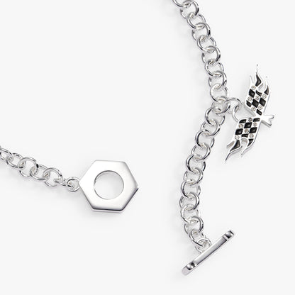 Alex and Ani Hot Wheels™ Toggle Charm Bracelet