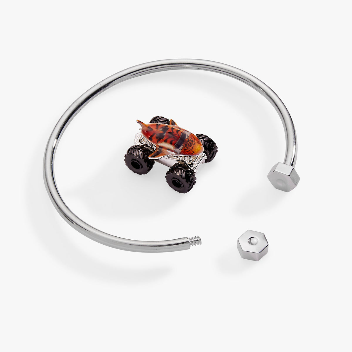 Alex and Ani Hot Wheels™ Tiger Shark Moveable Cuff