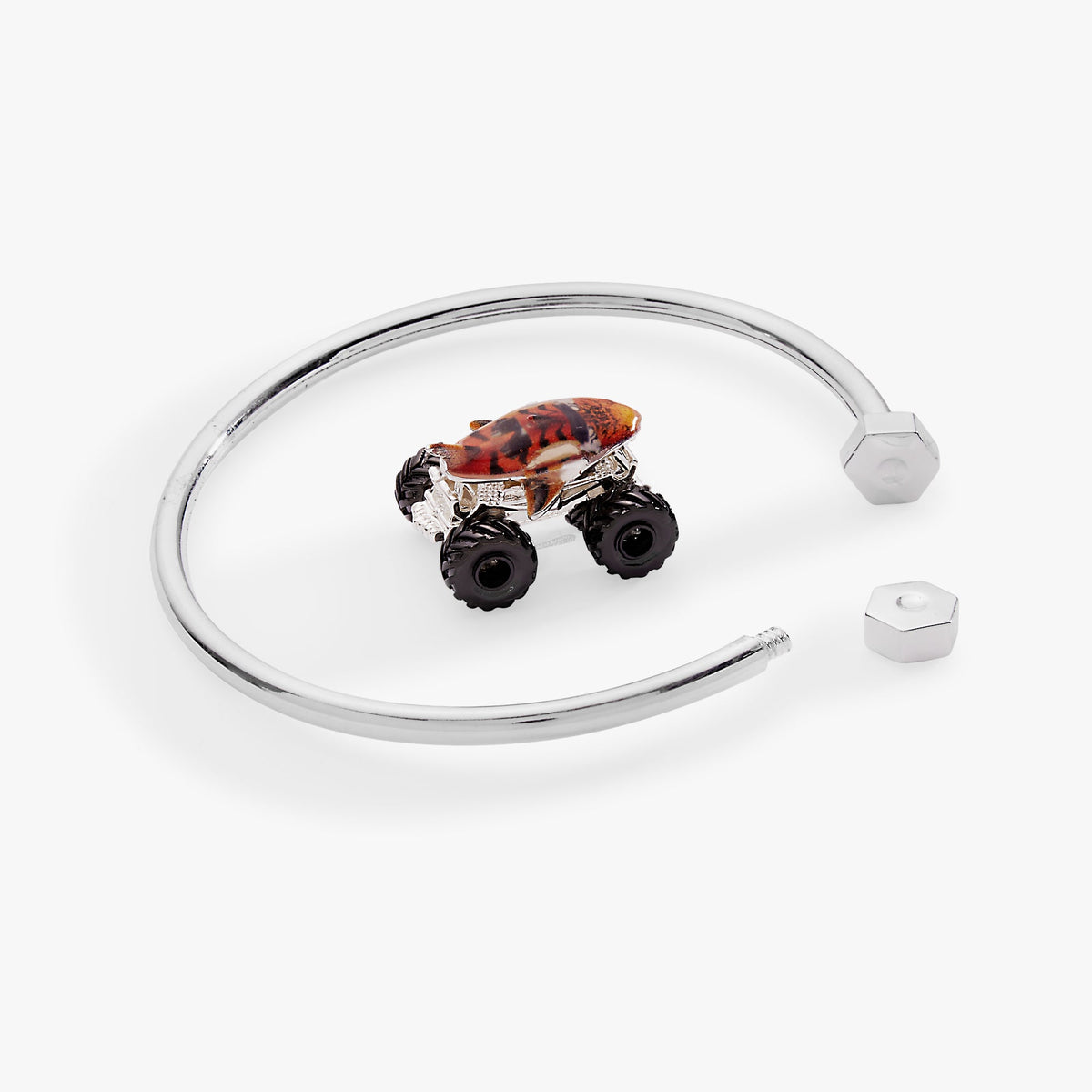 Alex and Ani Hot Wheels™ Tiger Shark Moveable Cuff