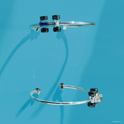 Alex and Ani Hot Wheels™ Mega Wrex Moveable Cuff