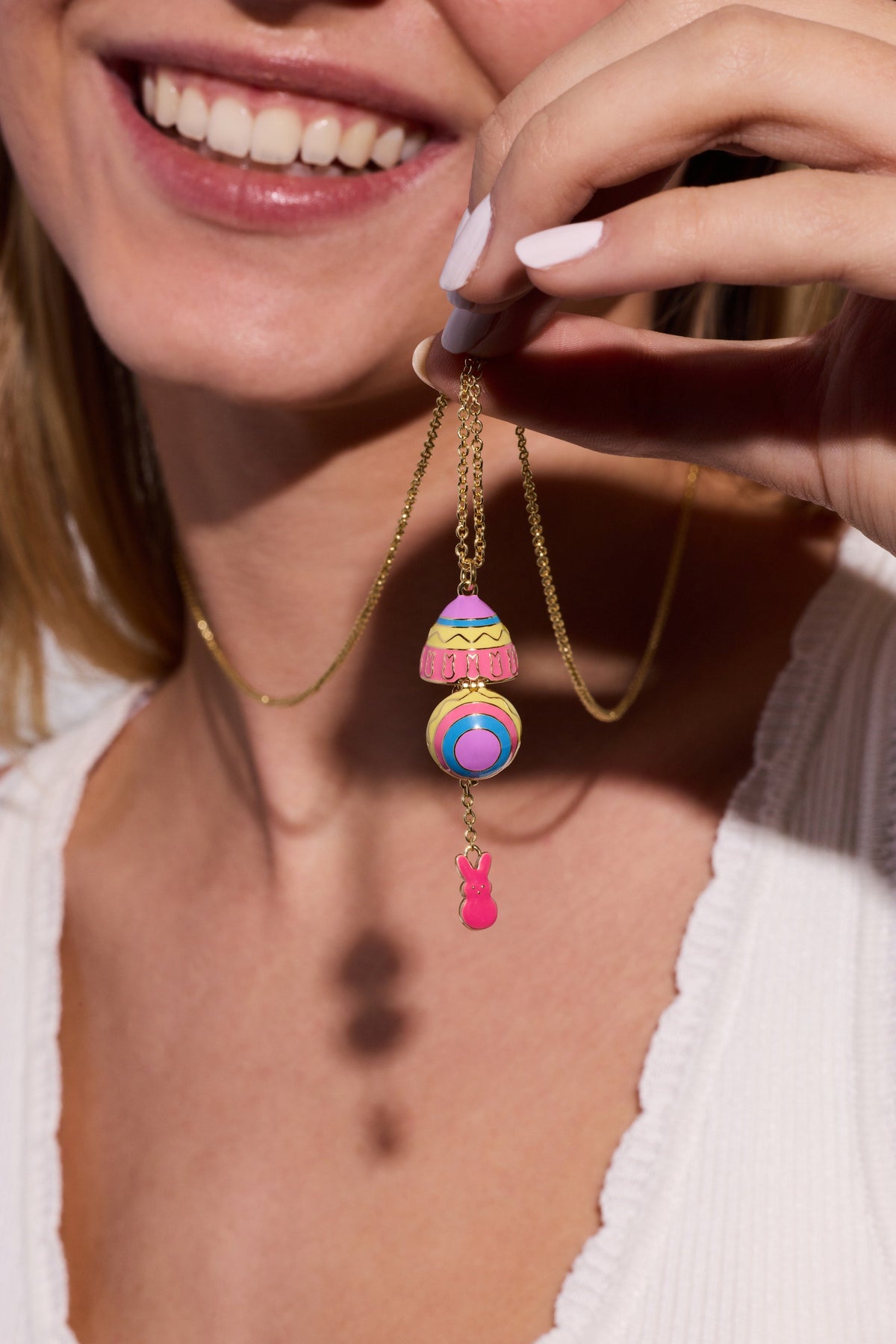 Alex and Ani PEEPS® Easter Egg Pendant Necklace