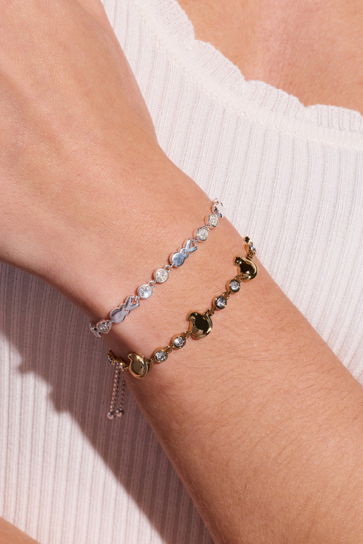 Alex and Ani PEEPS® Bunny Bolo Bracelet