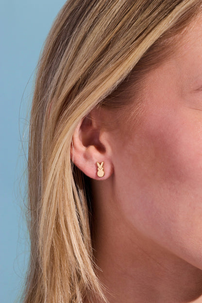 Alex and Ani PEEPS® Bunny and Chick Stud Earrings