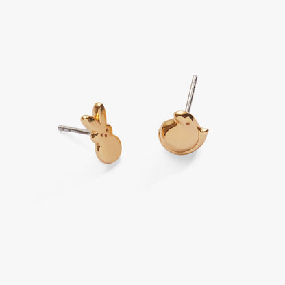 Alex and Ani PEEPS® Bunny and Chick Stud Earrings