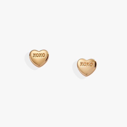 Alex and Ani Sweethearts Tough Questions-stud XOXO