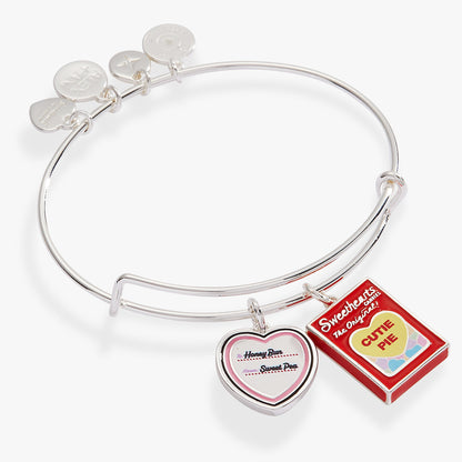 Alex and Ani Sweethearts® Box and Tag Duo Charm Bangle