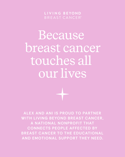 Alex and Ani Hope Breast Cancer Awareness Pink Ribbon Hope Necklace