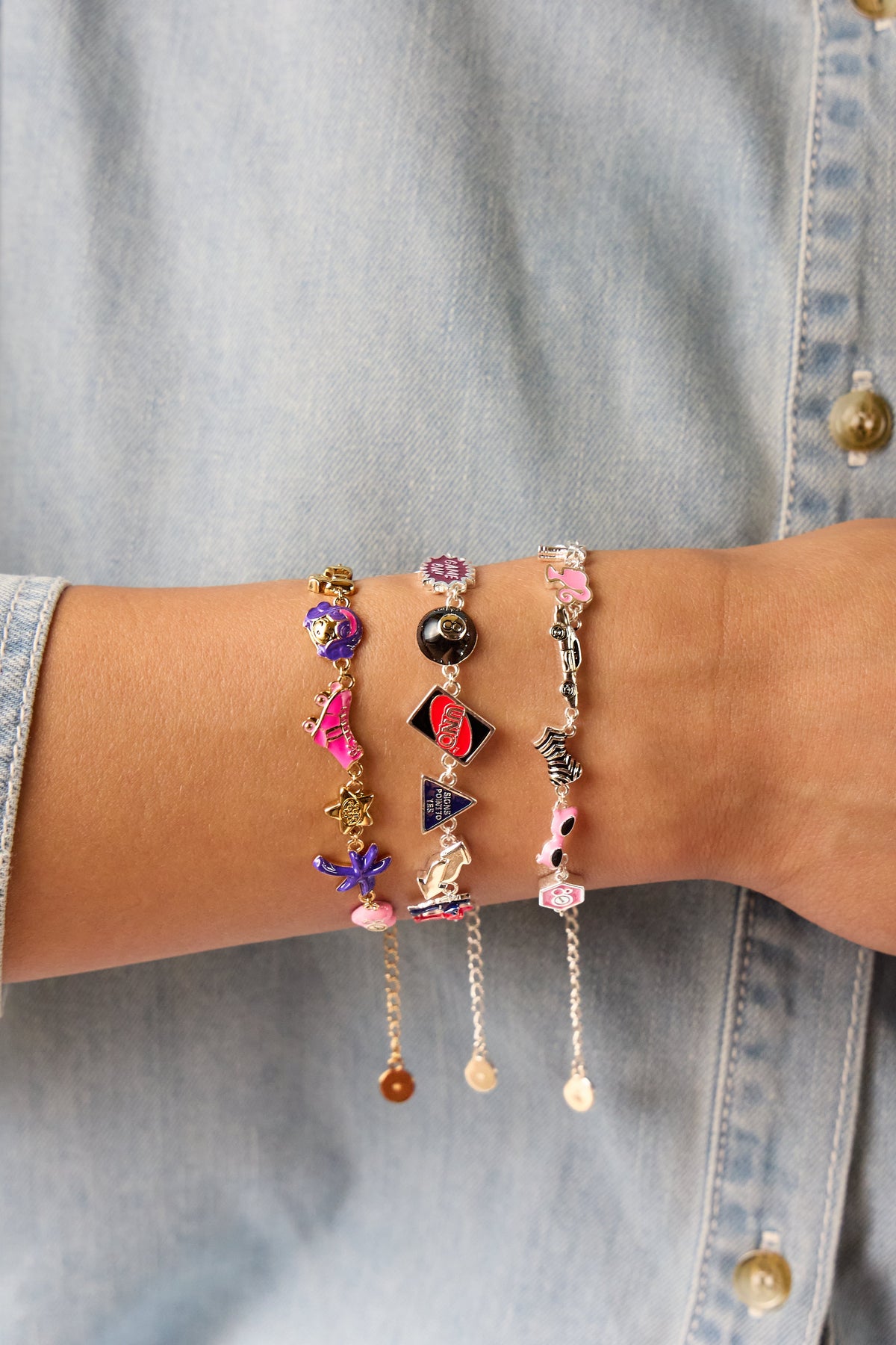 Alex and Ani Mattel® 80th Barbie™ x Polly Pocket® Bracelet