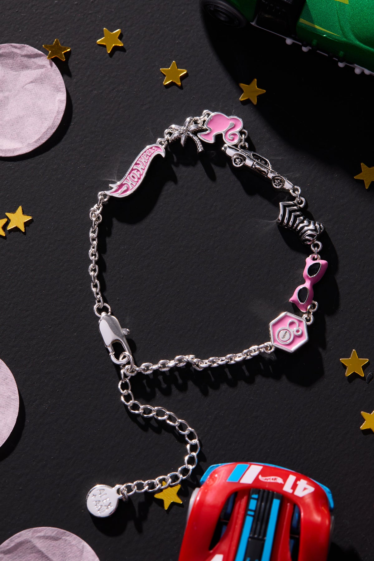 Alex and Ani Mattel® 80th Barbie™ x Hot Wheels® Bracelet