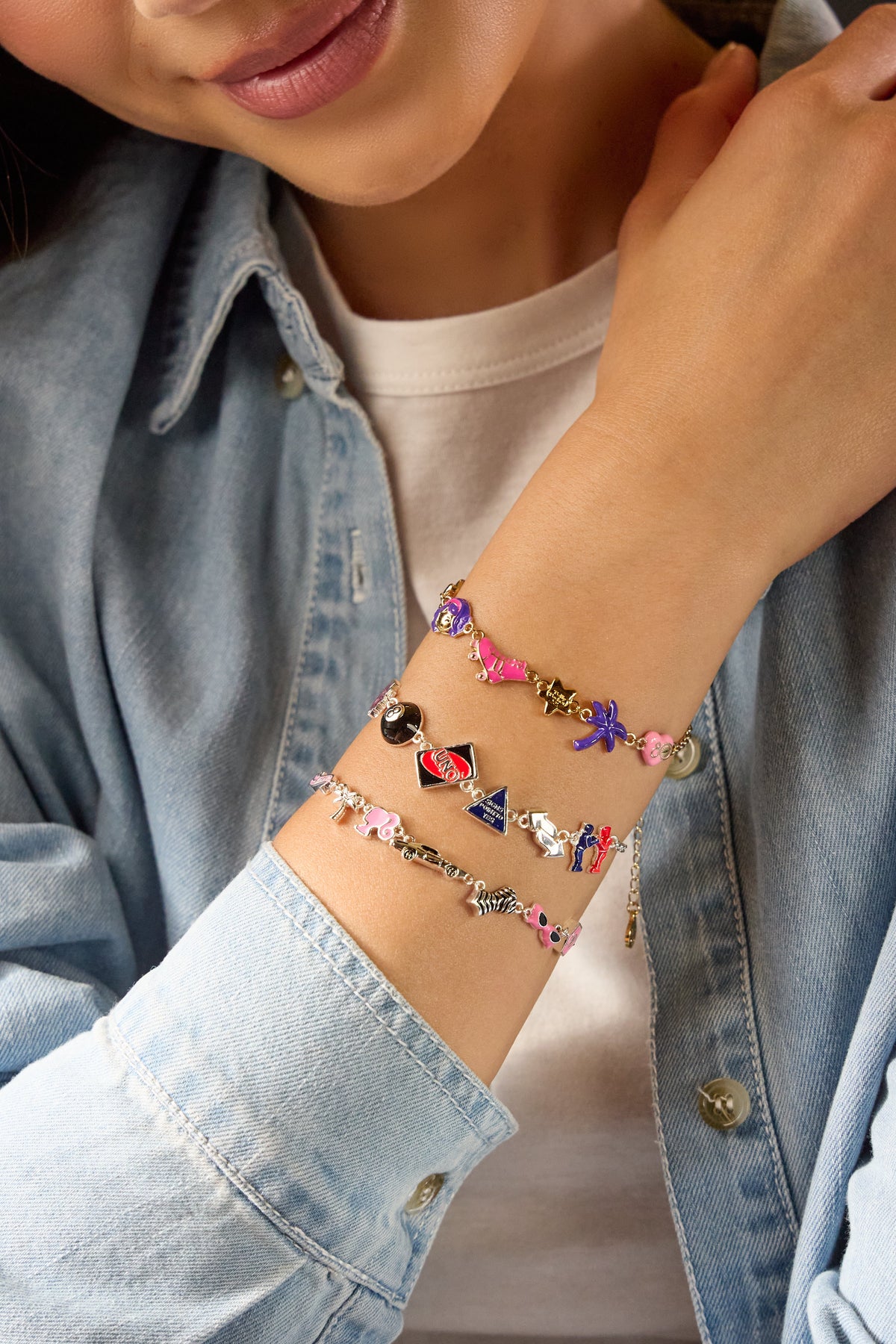 Alex and Ani Mattel® 80th Barbie™ x Hot Wheels® Bracelet
