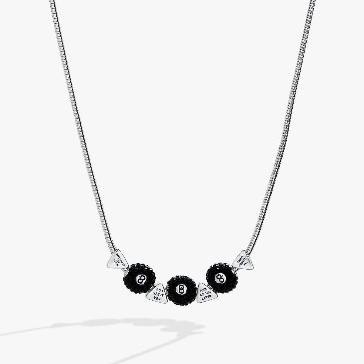 Alex and Ani Magic 8 Ball™ Slider Charm Necklace