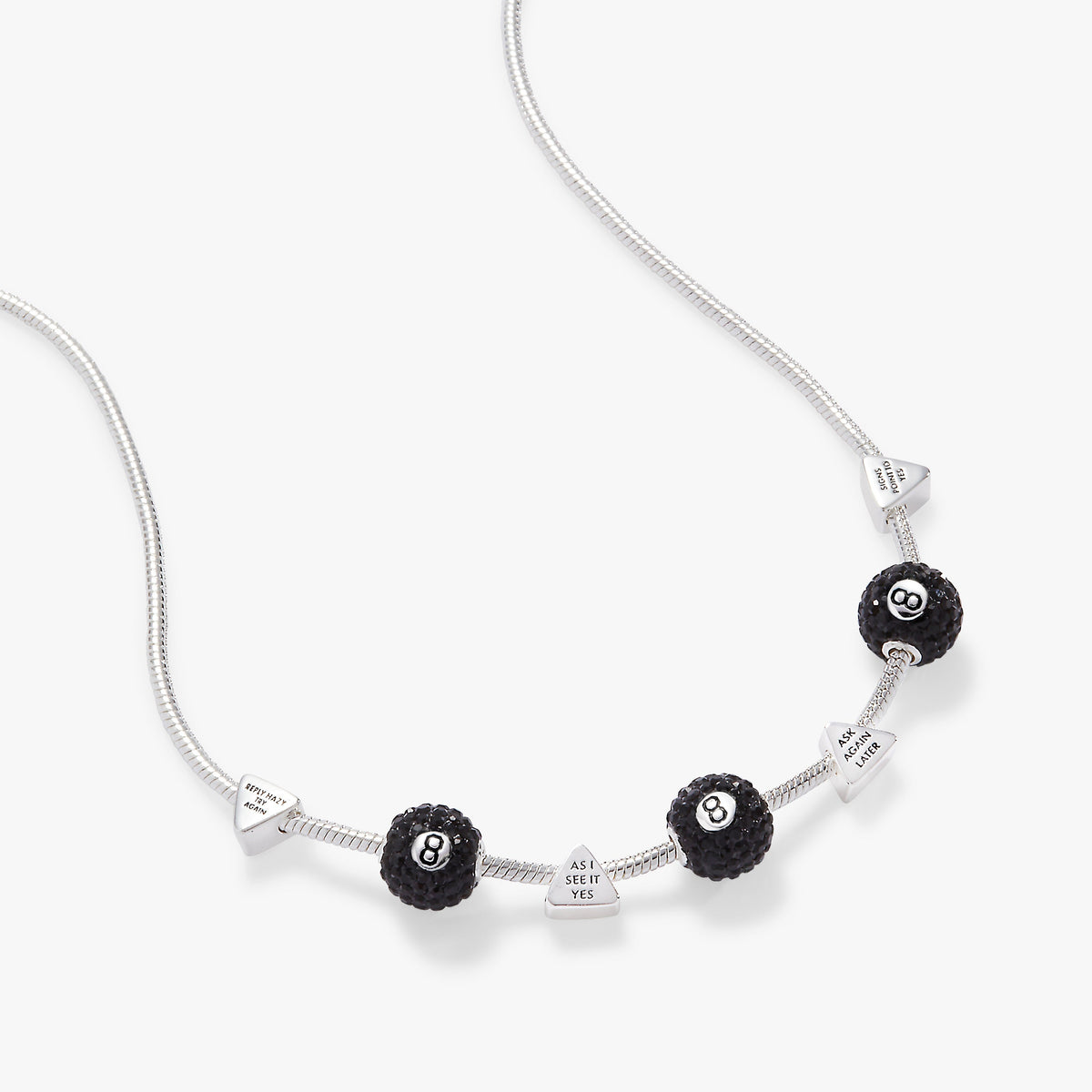 Alex and Ani Magic 8 Ball™ Slider Charm Necklace