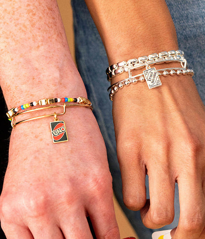Alex and Ani UNO™ Reverse Color Beaded Stretch Bracelet