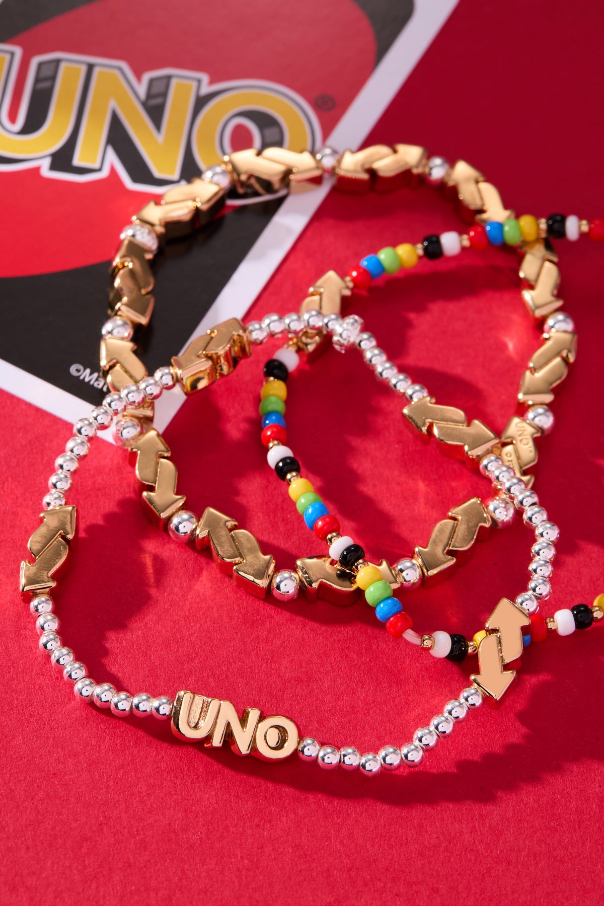 Alex and Ani UNO™ Reverse Symbol Stationed Stretch Bracelet